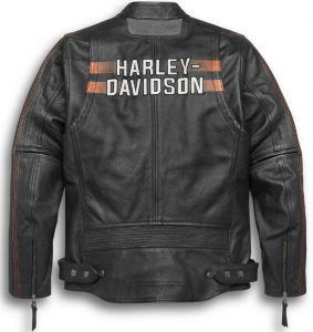 HARLEY DAVIDSON Men’s Writ Leather Jacket – Leather Store World