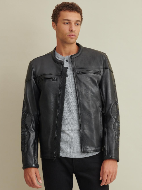 Kyle Leather Rider Jacket - Leather Store World