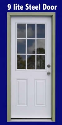 Roanoke Shed Optional Single Side Door